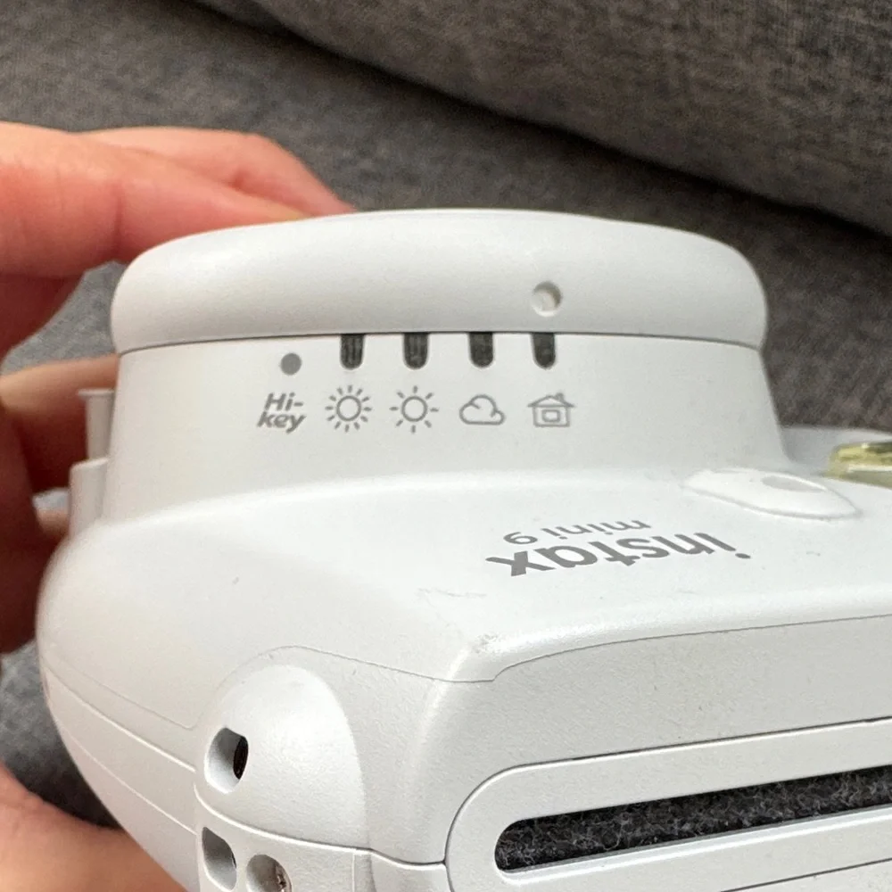 Instax Mini 9 Camera in Light Grey
